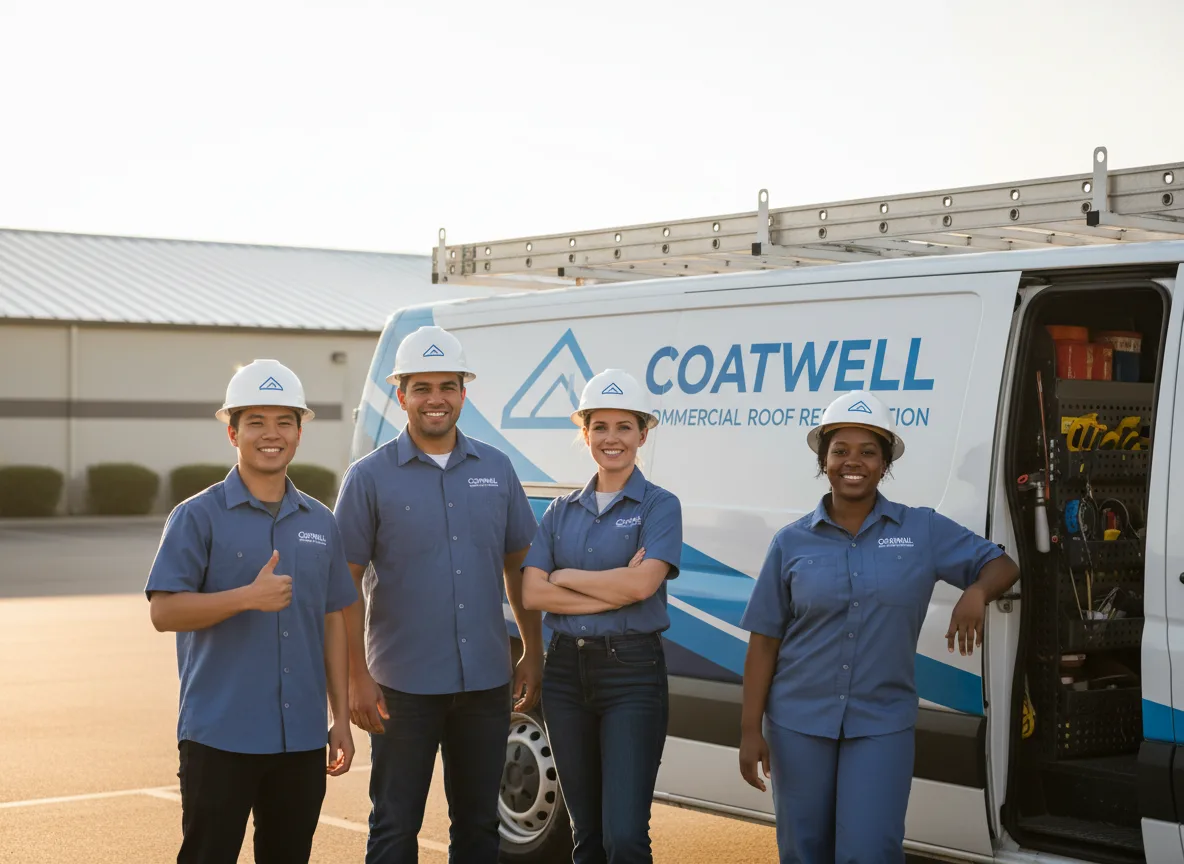 Commercial roof coating company in Sylvan Grove, KS